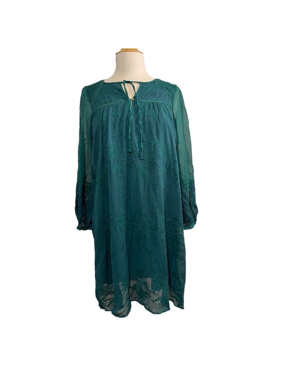 Women's Anthropologie Tiny Dress Green M